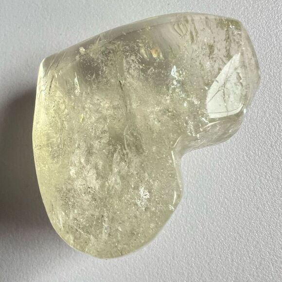Citrine Crystal Heart Carving (2)‎ - Picture 6 of 11